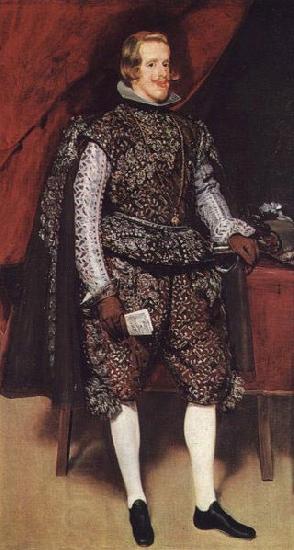 Diego Velazquez Philip IV. in Brown and Silver China oil painting art